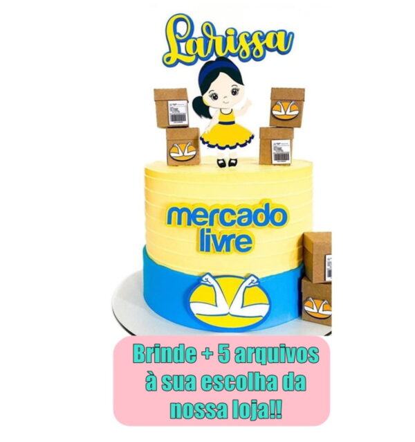 Arquivo de Corte Topo de Bolo Mercado