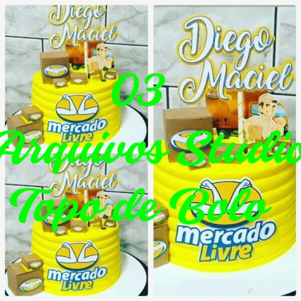 Arquivo de Corte Topo de Bolo - Mercado