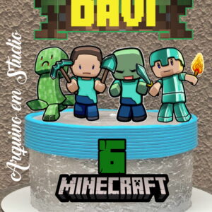 2 Arquivos - Studio - Topo de Bolo Minecraft 3