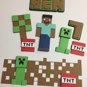 Arquivo de corte topo de bolo minecraft