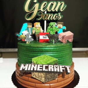 Arquivo de corte Topo de bolo Minecraft