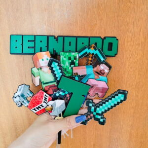 Arquivo de Corte - Topo de Bolo - Minecraft