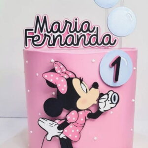 Arquivo De Corte Topo De Bolo Minnie Em Camadas 1412
