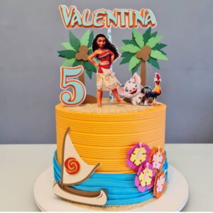 Arquivo de Corte Topo de Bolo Moana #1