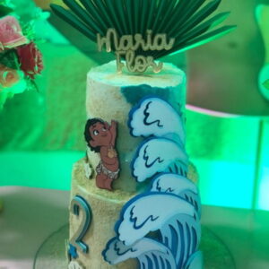 Arquivo de Corte Topo de Bolo Moana Baby Studio+brinde