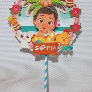 Arquivo de Corte Topo de Bolo Moana Baby STUDIO PDF 6