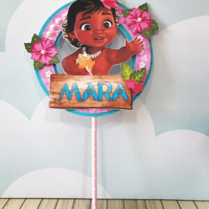 Arquivo de corte Topo de bolo Moana Baby STUDIO PDF 9