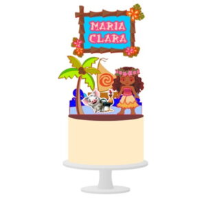 Arquivo de Corte Topo de Bolo Moana