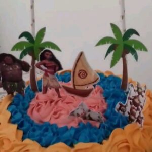 Arquivo de corte topo de bolo Moana