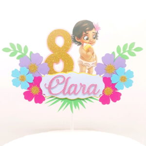 Arquivo De Corte Topo De Bolo Moana Baby