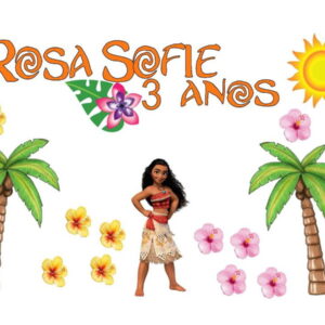 Arquivo de Corte : Topo de Bolo Moana - Studio.