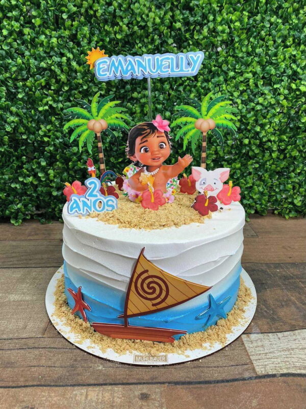 Arquivo de Corte - Topo de Bolo Moana