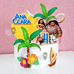 Arquivo de Corte Topo de Bolo Moana