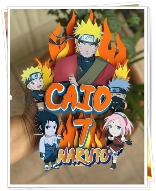 Arquivo de Corte Topo de Bolo Naruto
