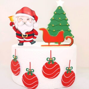 Arquivo de Corte Topo de Bolo Natal Studio Silhouette