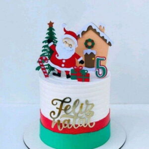 Arquivo de Corte Topo de Bolo Natal Studio