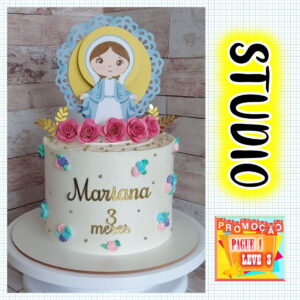 Arquivo De Corte Topo De Bolo Nossa Senhora *studio