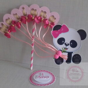 Arquivo de corte topo de bolo Panda