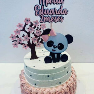 Arquivo de Corte Topo de Bolo Panda