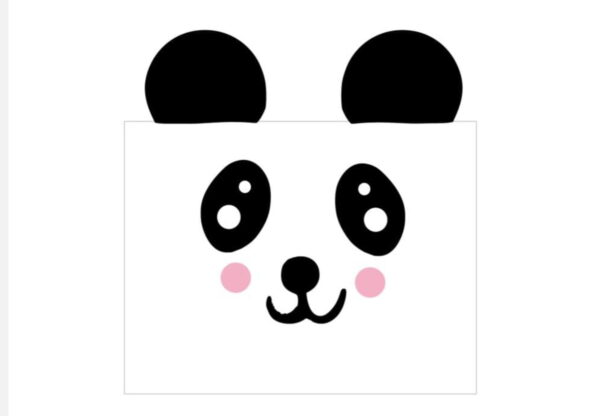 Arquivo de Corte Topo de Bolo Panda