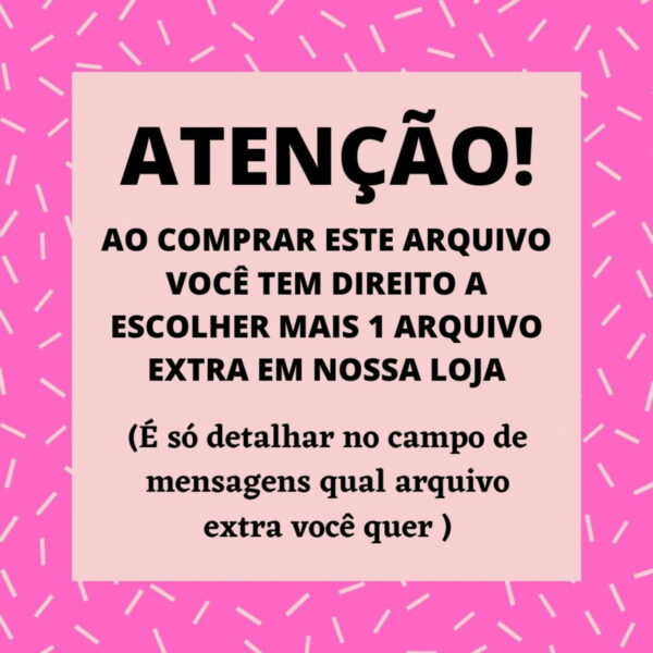 Arquivo de corte topo de bolo Patati Patata - Imagem 2