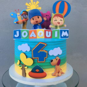 Arquivo de Corte Topo de Bolo Pocoyo