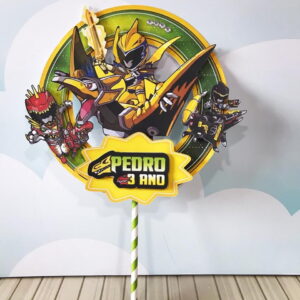 Arquivo de Corte Topo de Bolo Power Rangers