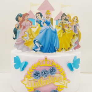 Arquivo De Corte Topo De Bolo Princesas 3 Studio