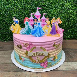 Arquivo de Corte - Topo de Bolo Princesas