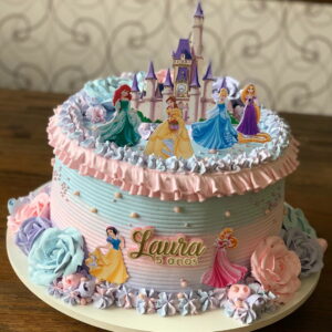 Arquivo de Corte - Topo de Bolo Princesas