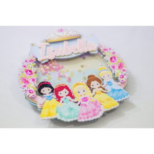 Arquivo de Corte Topo de Bolo Princesas