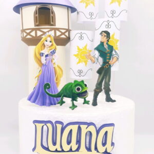 Arquivo De Corte Topo De Bolo Rapunzel