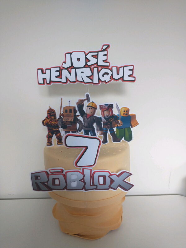 Arquivo de corte topo de bolo Roblox