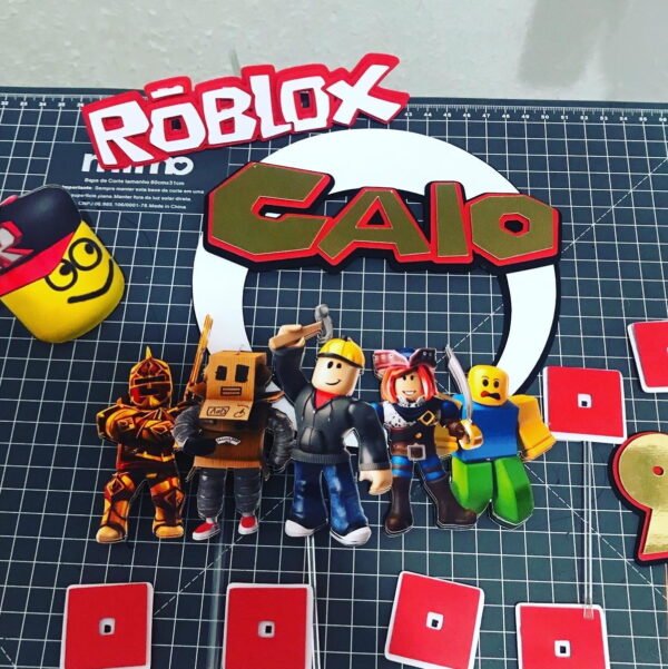 Arquivo de corte topo de bolo roblox - Imagem 2