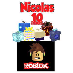 Arquivo de Corte Topo de Bolo Roblox Flexi Foison 001