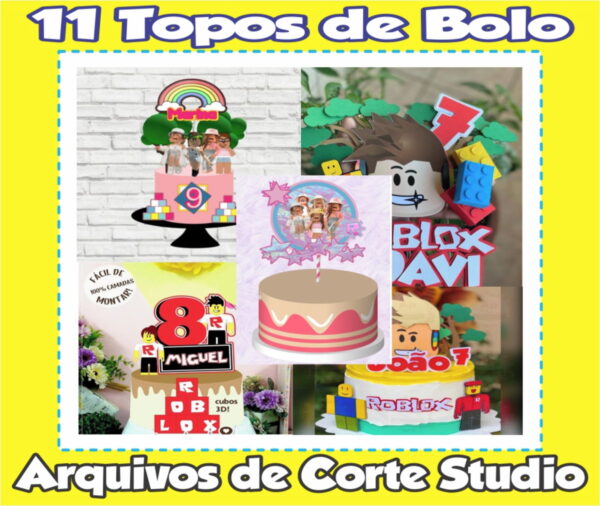 Arquivo de Corte Topo de Bolo Roblox
