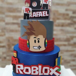 Arquivo de Corte Topo de Bolo Roblox Menino