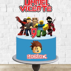 Arquivo de Corte Topo de Bolo Roblox Personagens