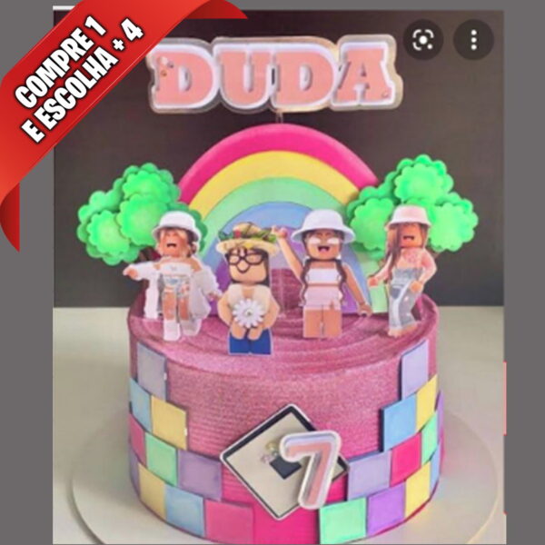 Arquivo de Corte Topo de Bolo Roblox