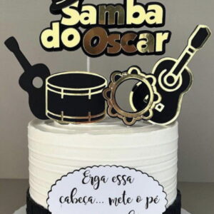 Arquivo de Corte Topo de Bolo Samba