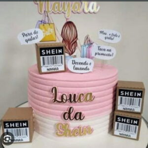 Arquivo de Corte Topo de Bolo Shein