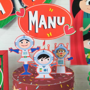 Arquivo de Corte topo de bolo Show da Luna 01 - Studio e PDF