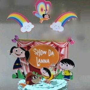 Arquivo de corte Topo de Bolo Show da Luna COD:. 1022
