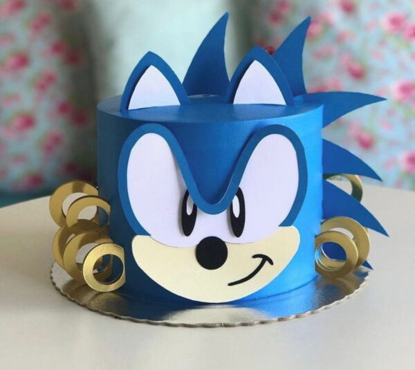 Arquivo de Corte Topo de Bolo Sonic -009