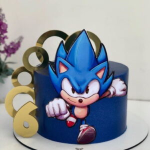 Arquivo de Corte Topo de Bolo Sonic