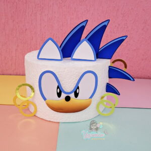 Arquivo de Corte Topo de Bolo Sonic
