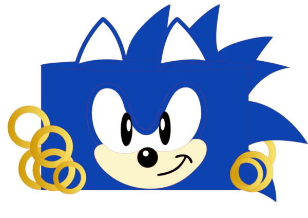 Arquivo De Corte Topo De Bolo Sonic