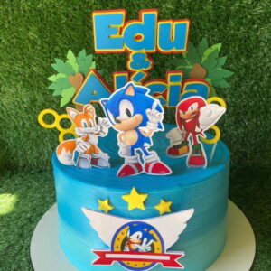 Arquivo De Corte Topo De Bolo Sonic