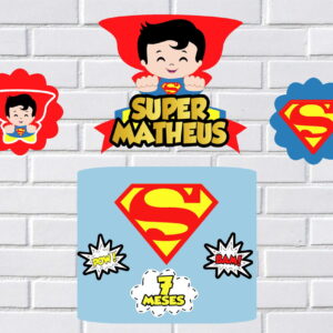 Arquivo de Corte Topo de Bolo Super Homem Cute Studio 002