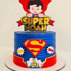 Arquivo De Corte Topo De Bolo Super Homem Superman